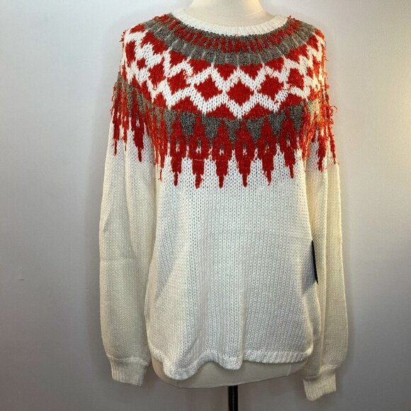CYNTHIA ROWLEY Women's Knit Pullover Sweater - Size Medium - NWT - Picture 1 of 4